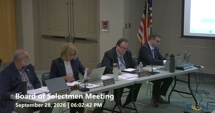 From the Board of Selectmen